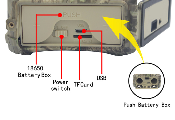PR300A WIFI Hunting Camera IP54 Solar Powered
