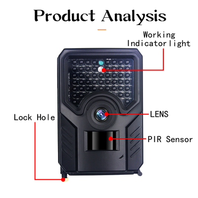 PR200B Hunter Trail Camera 1080P 30FPS Night Vision Hunting Camera